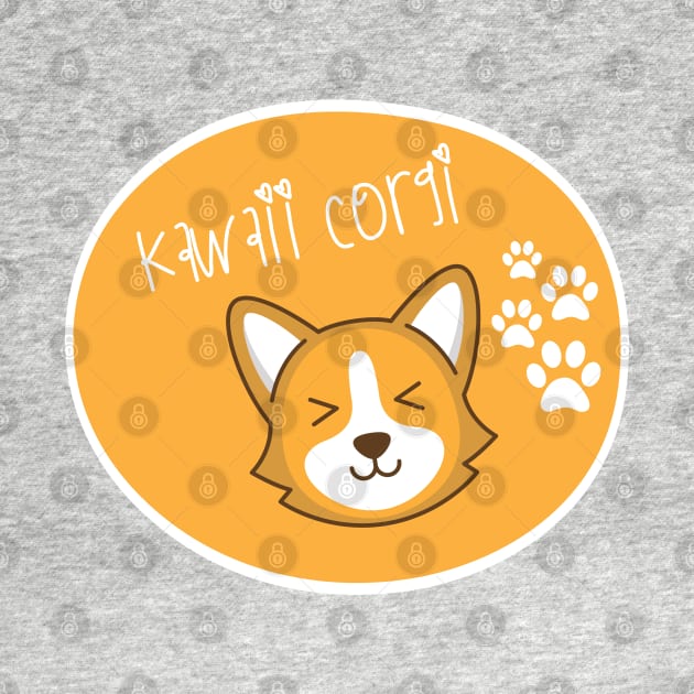 Kawaii corgi by SeriousMustache